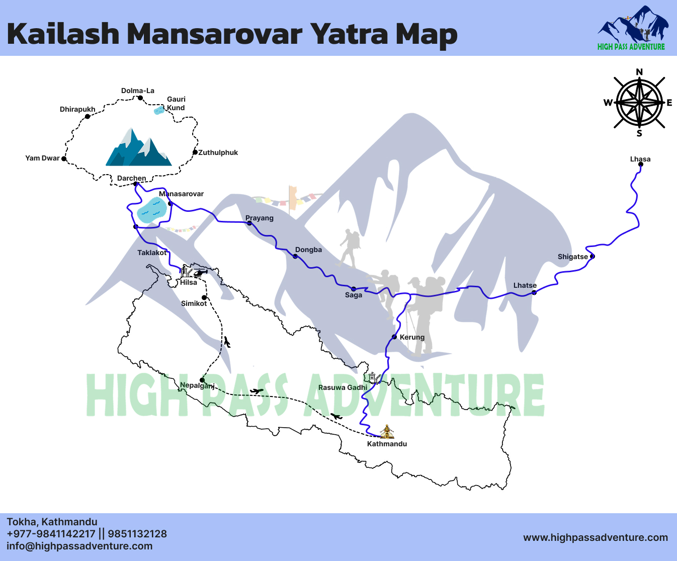 route map